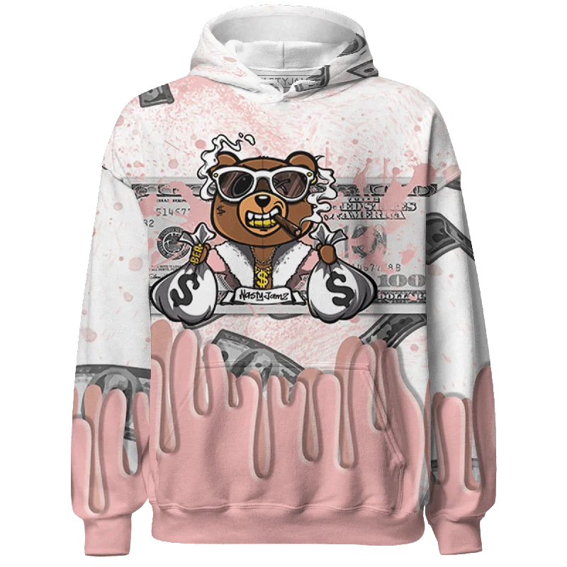 Urban-Inspired Unisex Fashion Pieces Best Sellers NastyJamz Low Legend Pink 11s Hoodie Match BER Dollar All-Over Print