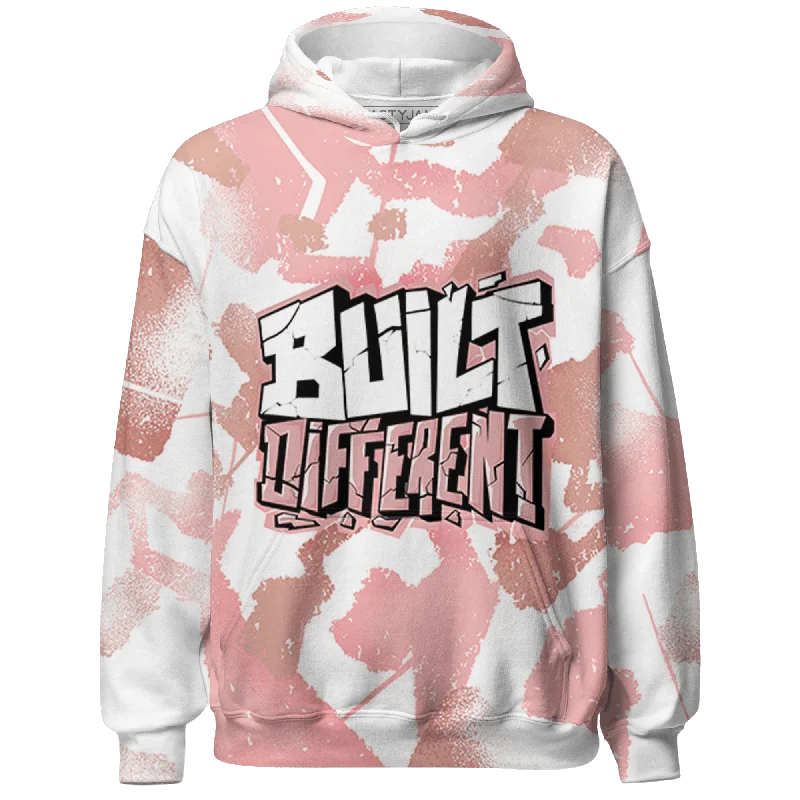 Relaxed-Fit Unisex Clothing Options Flash Sale Fever NastyJamz Low Legend Pink 11s Hoodie Match Built Different Broken All-Over Print