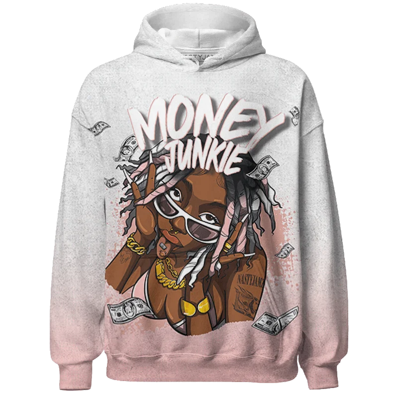 Effortless And Modern Unisex Dressing New In This Season NastyJamz Low Legend Pink 11s Hoodie Match Money Junkie All-Over Print