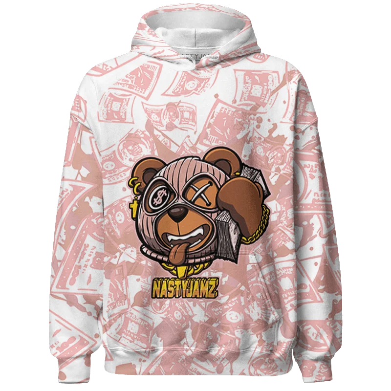 Functional And Stylish Unisex Wear Fashion Sale NastyJamz Low Legend Pink 11s Hoodie Match Money Motive BER All-Over Print