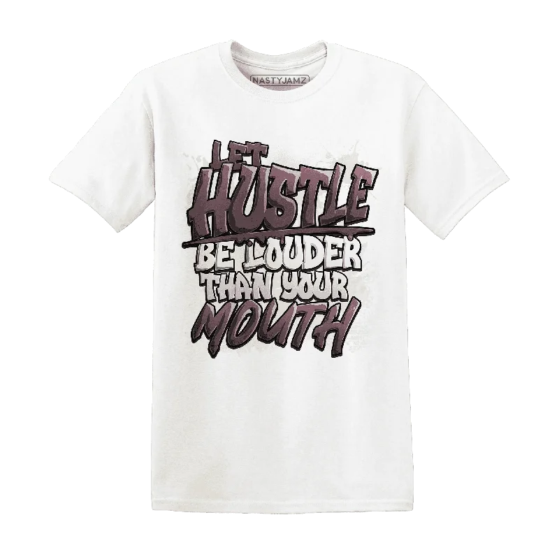 Fashion-Forward Unisex Apparel Style Redefined NastyJamz Burgundy Crush 3s T-Shirt Match Hustle Louder