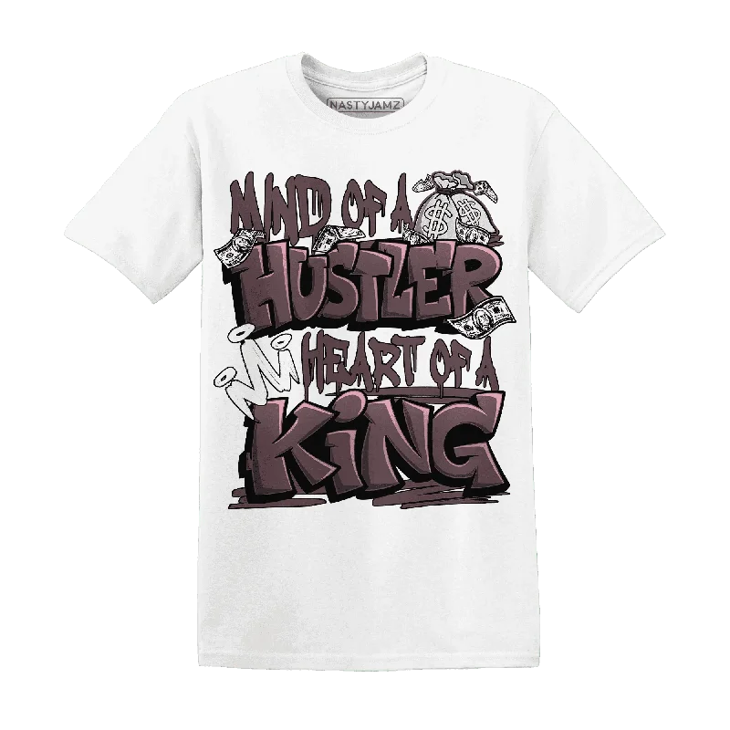 Comfortable And Stylish Unisex Outfits Weekend Exclusive NastyJamz Burgundy Crush 3s T-Shirt Match Hustler Heart King