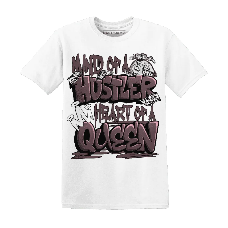 Sustainable And Ethical Unisex Clothing Fresh Styles, Fresh Deals NastyJamz Burgundy Crush 3s T-Shirt Match Hustler Heart Queen