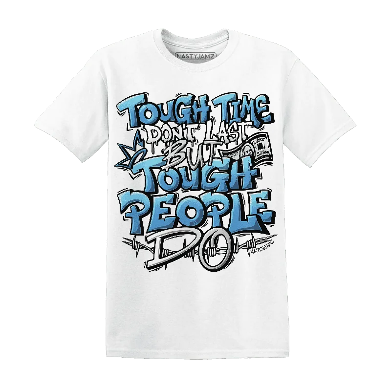 Oversized And Relaxed Unisex Fashion Chic Style, Always In Vogue NastyJamz Carolina Blue Univercitii 17s T-Shirt Match Tough People Never Fall