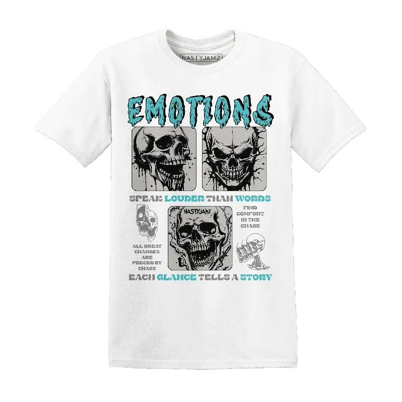 Oversized Unisex Fashion Pieces Chic Trend Collection NastyJamz NBL Cyan Burst 9060 T-Shirt Match Emotions Skull