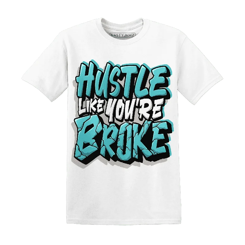 Unisex Casual Wear For All Seasons Trend Leading Collection NastyJamz NBL Cyan Burst 9060 T-Shirt Match Hustle Like Broke