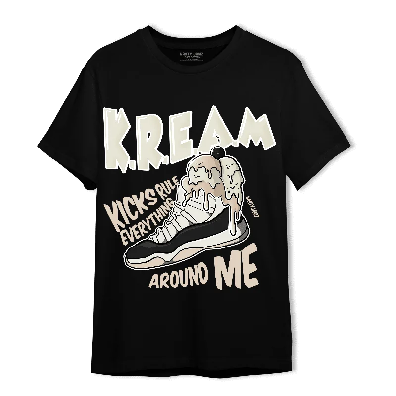 Trendy Unisex Exclusive Designer Style Deals NastyJamz Neapolitan 11s T-Shirt Match Kream Sneaker