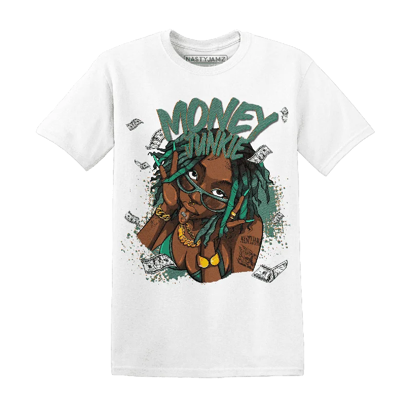 Soft And Breathable Unisex Loungewear Quick Grab Deals NastyJamz Nina CN Abney 3s T-Shirt Match Money Junkie