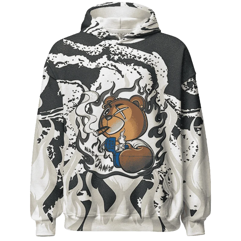 Minimalist Unisex Fashion Essentials Seasonal Fashion NastyJamz Quaiii 54 3s Hoodie Match BER Burn Fear All-Over Print