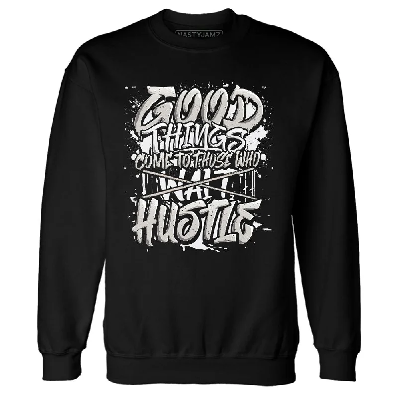 Functional And Stylish Unisex Outerwear Huge Price Cut Reverse Metallic 5s NastyJamz Sweatshirt Match Good Things