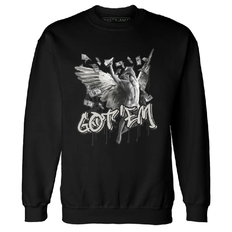 Urban Unisex Fashion Outfits Best Deals Of The Season Reverse Metallic 5s NastyJamz Sweatshirt Match Got Em Angel