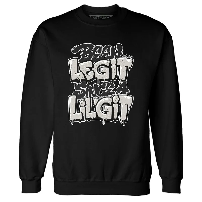 Everyday Wear For Men And Women Fashion Forward Reverse Metallic 5s NastyJamz Sweatshirt Match Legit Git