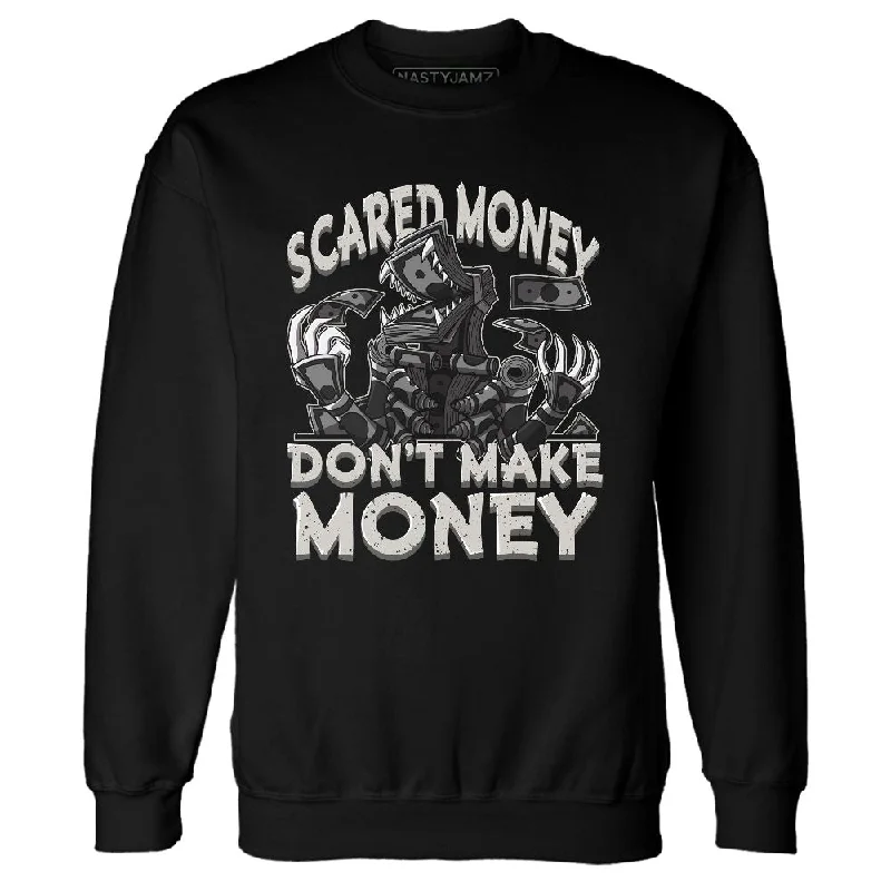 Oversized Unisex Apparel For Effortless Style Popular Collection Reverse Metallic 5s NastyJamz Sweatshirt Match Scared Money