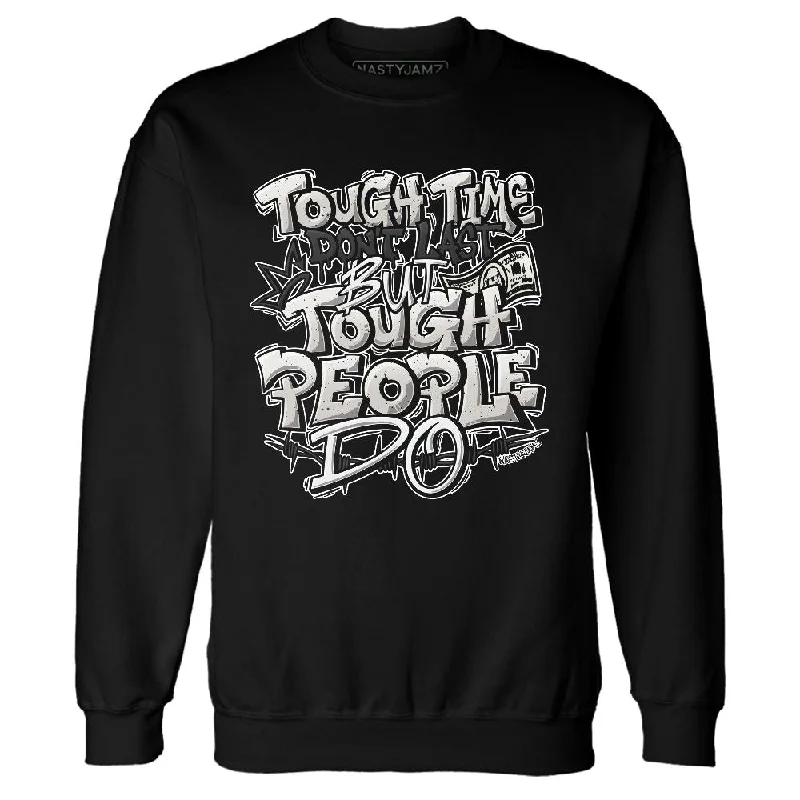 Contemporary Gender-Free Clothing Styles Sleek Style Discounts Reverse Metallic 5s NastyJamz Sweatshirt Match Tough People Never Fall