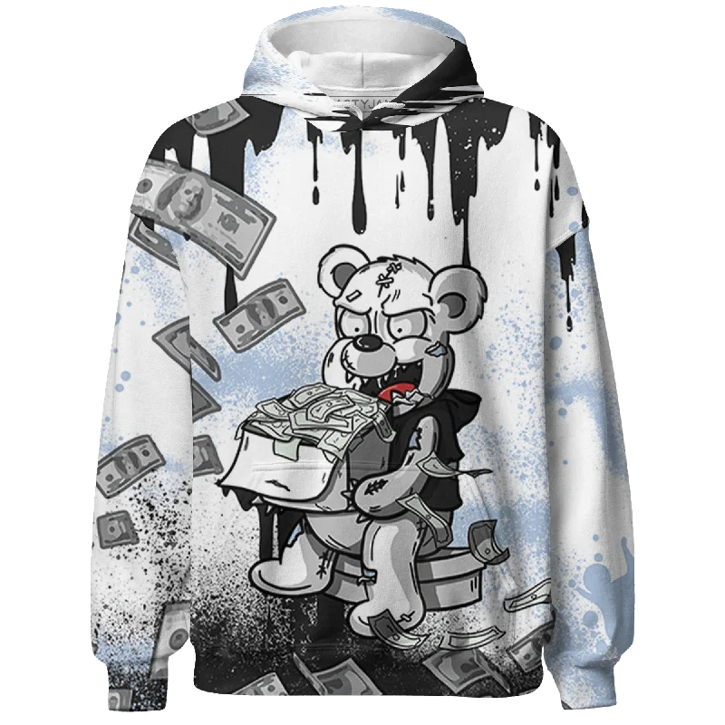 Trendy Unisex Shop Sale Items NastyJamz Reverse Oreo 6s Hoodie Match Cash Money Splash Paint All-Over Print