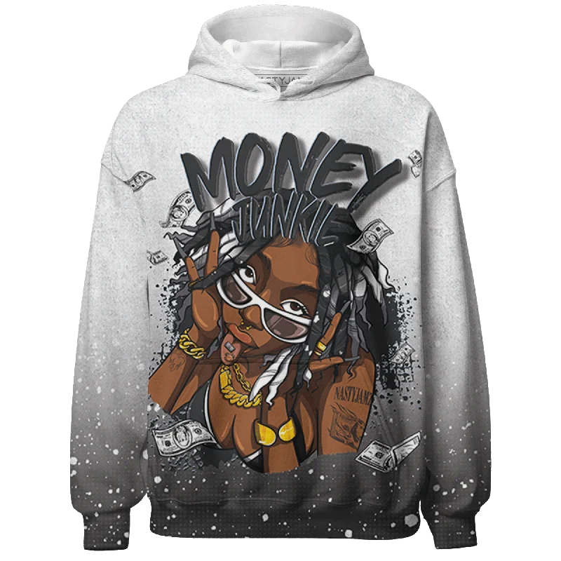 Lightweight And Breathable Unisex Wear Contemporary Casual Deals NastyJamz Reverse Oreo 6s Hoodie Match Money Junkie All-Over Print