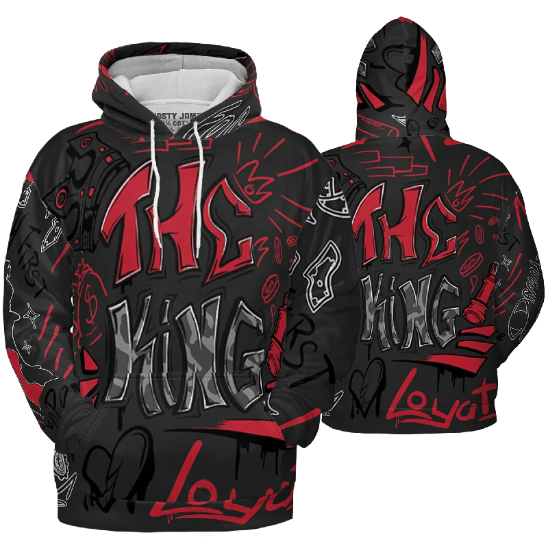 High-Quality Unisex Basics For All Occasions Break Fashion Norms NastyJamz Spizike Low Bred Hoodie Match The King Graffiti All-Over Print