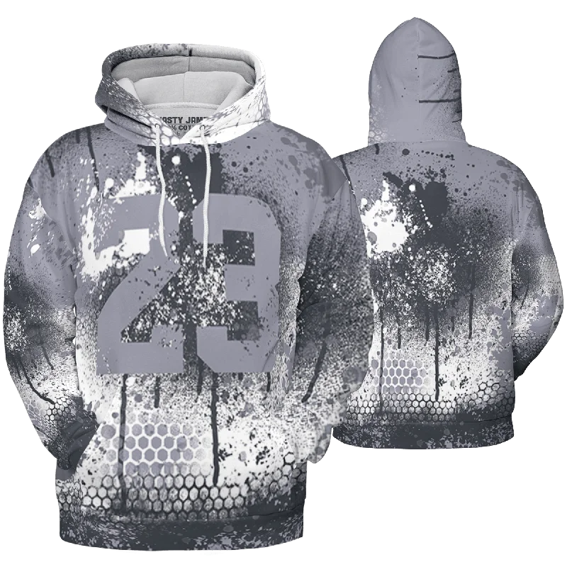 Chic And Contemporary Unisex Clothing Choices Seasonal Fashion NastyJamz Stealth 14s Hoodie Match 23 Painted Graffiti All-Over Print