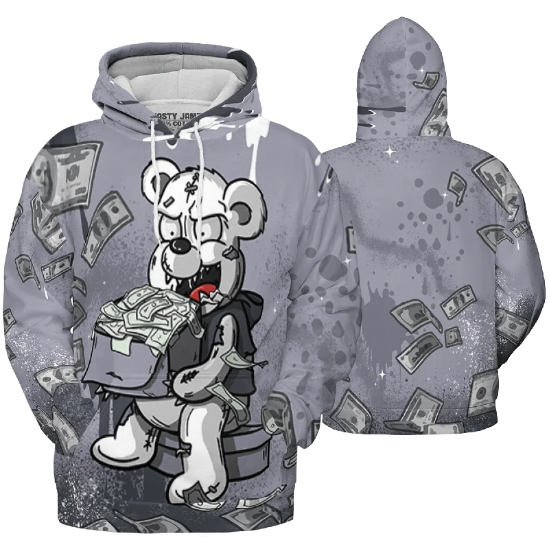 Unisex Casual Wear For All Seasons Best-Sellers NastyJamz Stealth 14s Hoodie Match Cash Money Splash Paint All-Over Print