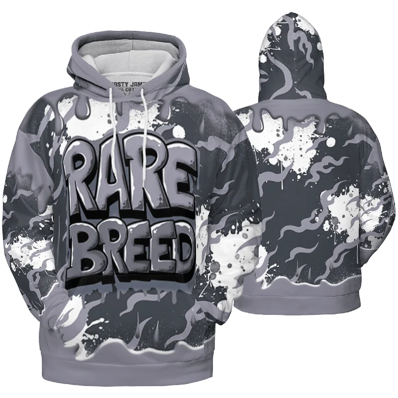 Comfortable Unisex Streetwear Style Redefined NastyJamz Stealth 14s Hoodie Match Rare Breed Drippin All-Over Print